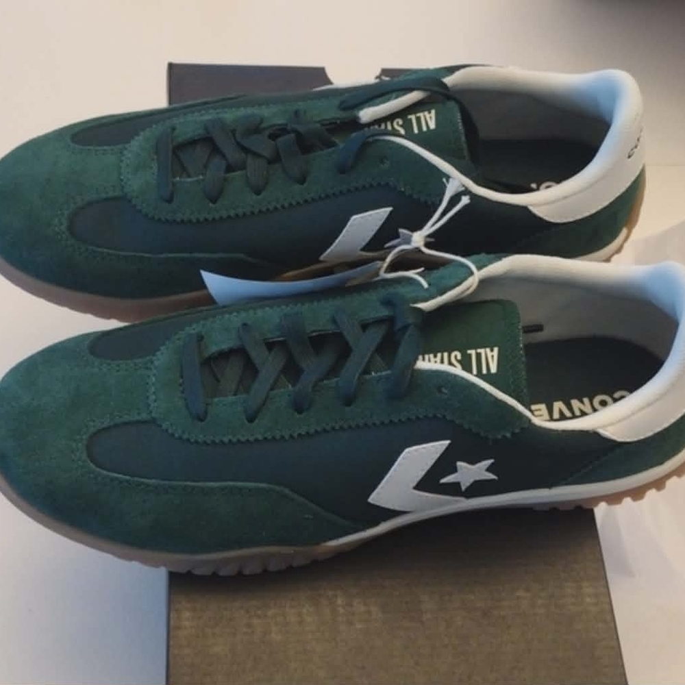 Converse Run Star Green Unisex Shoes. Size 9 - Picture 3 of 10